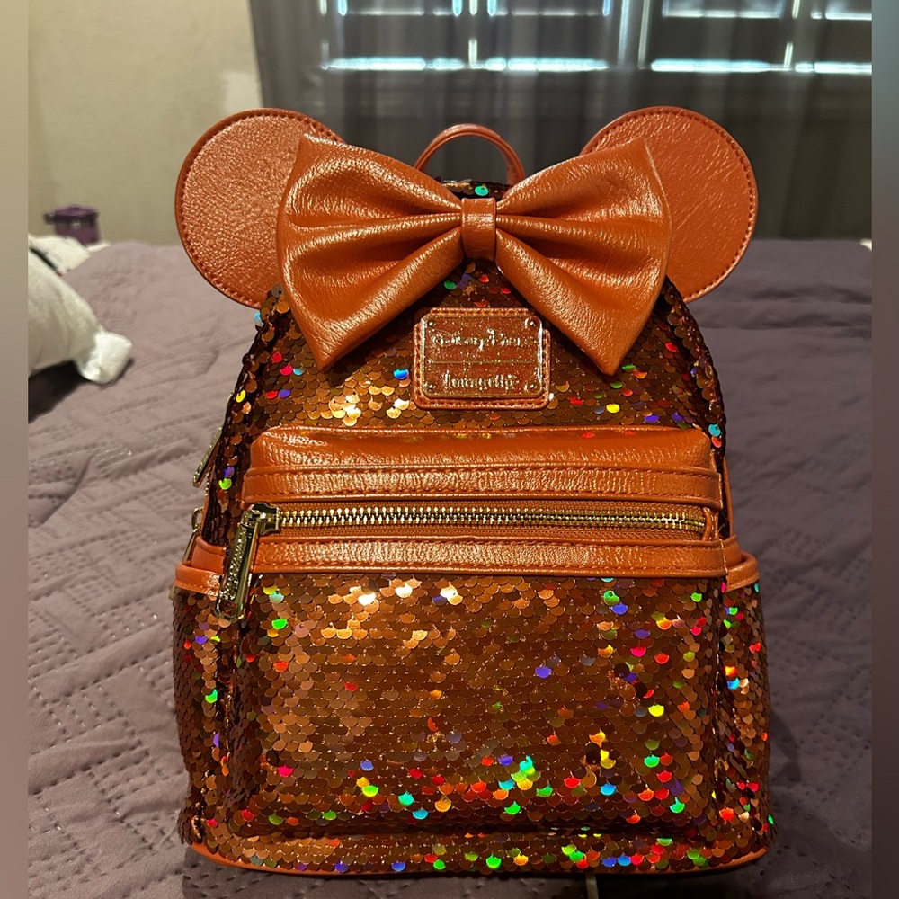 Loungefly Mickey sequin backpack